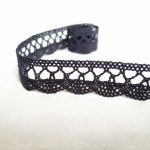 Мереживо 75428 085, темно-синє