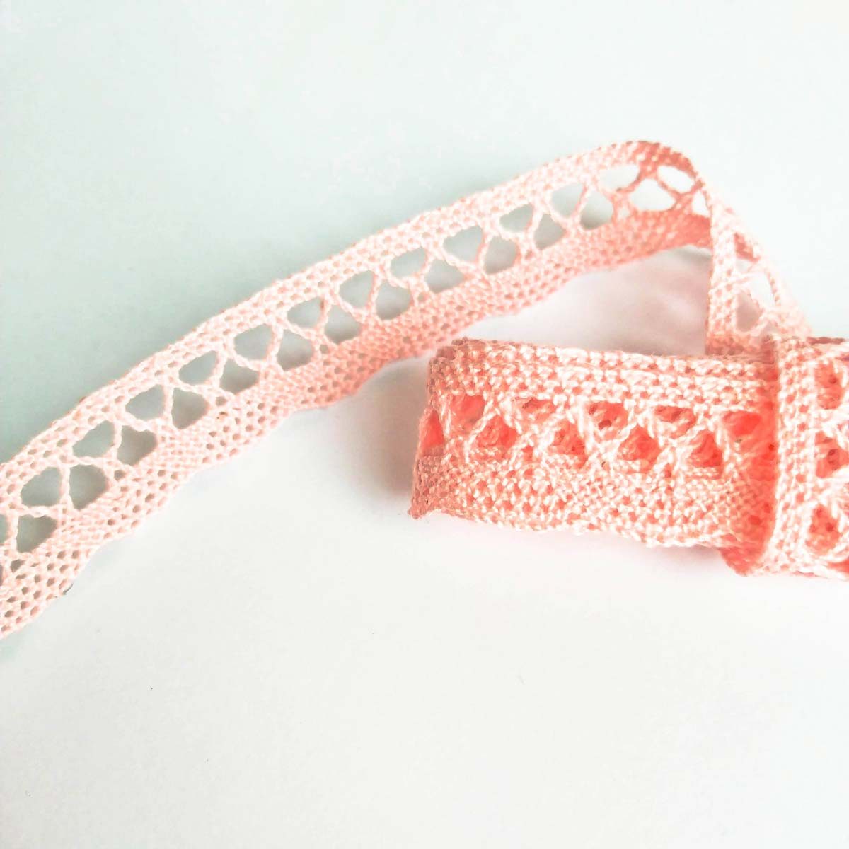 Мереживо 75428 361, рожеве - Зображення 2