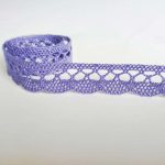 Мереживо 75428 395, світло-бузкове