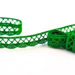 Мереживо 75428 183, зелене трав'яне