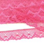 Мереживо 75261 343, фуксія - Зображення 2