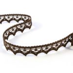 Мереживо 82352 065, коричневе