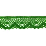 Мереживо 75261 183, зелене, трав'яне, 40 мм - Зображення 2