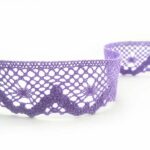 Мереживо 75261 397, пурпурне, 40 мм - Зображення 2