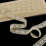 Мереживо 75393 200, сурове нефарбоване, 22 мм - Зображення 3