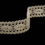 Мереживо 75393 200, сурове нефарбоване, 22 мм - Зображення 2