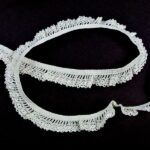 Мереживо 75411 034, світло-бежеве, на резинці, 18 мм - Зображення 3