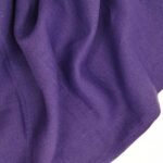 Лляна тканина 4с33/1444 синьо-фіолетова, костюмна - Зображення 2