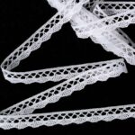 Мереживо 75512 000, біле, 10 мм - Зображення 2