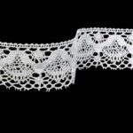 Мереживо 81289 000, біле, 53 мм