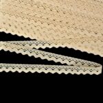 Мереживо 75259 200, суровий, нефарбоване, 17 мм