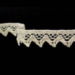 Мереживо 75469 200, суровий, нефарбоване, 23 мм