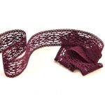 Мереживо 75038 018, фіолетовий, сливовий, 52 мм