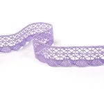 Мереживо 75077 397, пурпурний, 32 мм