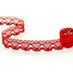 Мереживо 75133 083, червоний, 19 мм