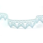 Мереживо 75206 084, блідо-синій, 33 мм