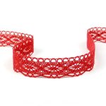 Мереживо 75624 052, темно-червоне, 20 мм