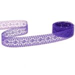 Мереживо 81031 345, фіолетовий, бузковий, 15 мм