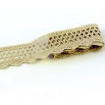 Мереживо 82121 059, світло-сірий, 35 мм