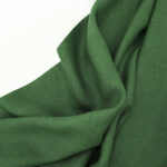 Лляна тканина 4с33/1556 смарагдова зелена, костюмна - Зображення 2
