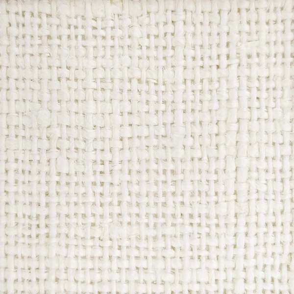 12-4c81-101-1 Тканина мішковина декоративна 4с81/101 біла - Зображення 1