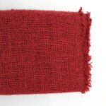 Тканина мішковина декоративна 4с79/511 бордова - Зображення 2
