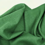 Лляна тканина 09с52/534 темно-трав'яна, скатертинна - Зображення 2