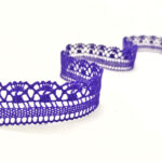 Мереживо 81017 345, фіолетовий, бузковий, 19 мм