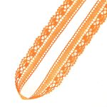 Мереживо 81017 182, помаранчевий, 19 мм
