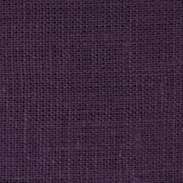 4c33-1192 Лляна пом’якшена тканина 4с33/1192 фіолетова баклажанова - Зображення 1