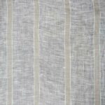 Натуральна тканина тюль для гардин молочна, в бежеву смужку 15с494 2/01,7 см - Зображення 2