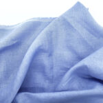Лляна тканина 05с212/757 сорочкова, блакитна - Зображення 2
