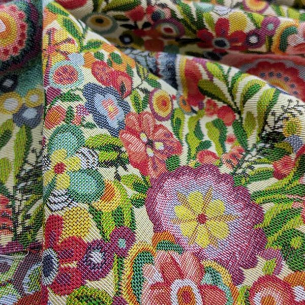 081 Іспанський гобелен 0В05 великі квіти - Зображення 1