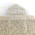 Махрові рушники лляні, пом'якшені, 45*90 см, молочний і натуральний сірий, Литва - Зображення 6