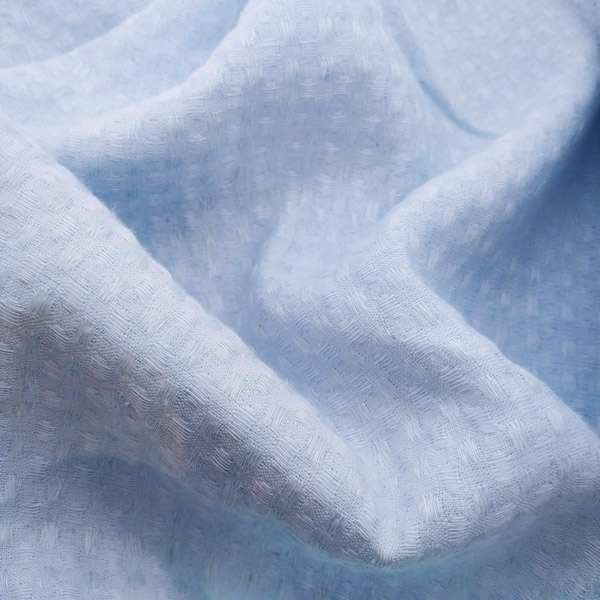 19c29-415-146-1 Креш-льон з вафельним переплетенням 19с29/415/146 блакитний, 2,0 м - Зображення 1