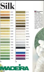 Натуральний шовк для вишивання Madeira Silk - Зображення 7