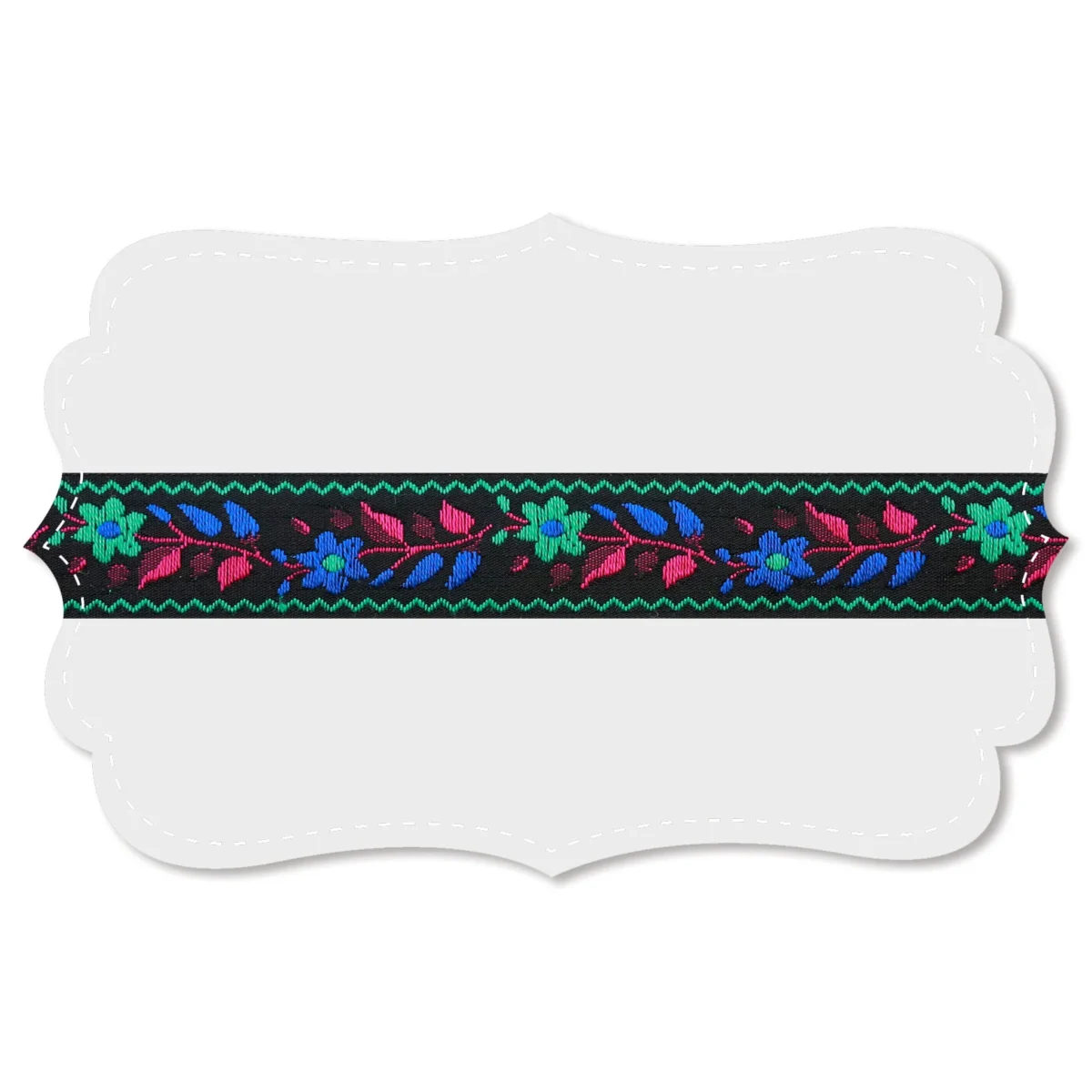 Стрічка жакардова KF599-01, Kafka, Німеччина - Зображення 1