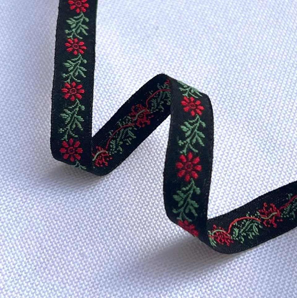 161-256 Стрічка жакардова ST161-256, 19мм, Чехія - Зображення 1