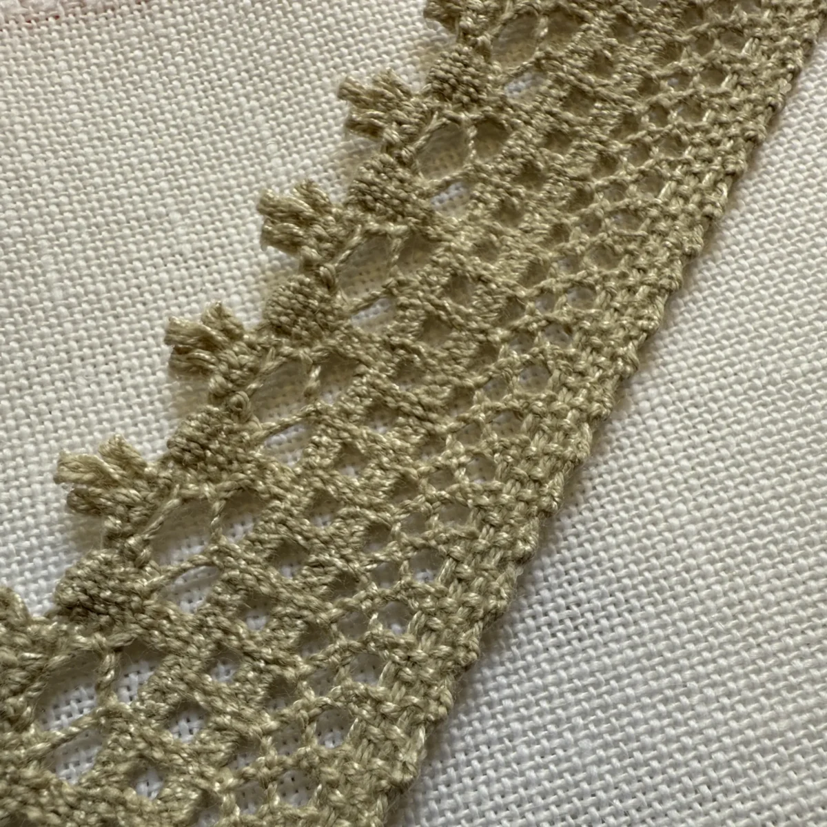 Мереживо 72019 сіре, Zweigart - Зображення 2